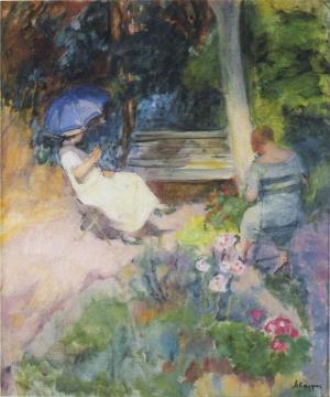 The Garden Artwork by Henri Lebasque
