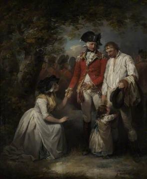 The Deserter Pardoned Artwork by George Morland