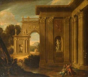 Classical Landscape Artwork by Giovanni Paolo Pannini