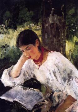Portrait of Adelaida Simonovich Artwork by Valentin Serov