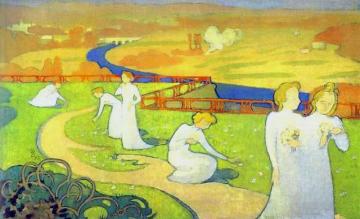 The Seasons Series: April Artwork by Maurice Denis