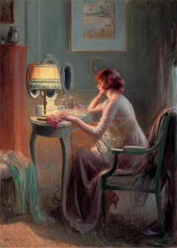 Reflections By Lamplight Artwork by Delphin Enjolras