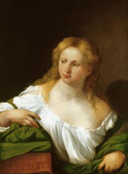 A Sibyl Artwork by Palma Vecchio