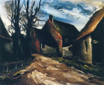 Village After The Storm Artwork by Maurice De Vlaminck