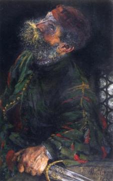 Who Goes There? Artwork by Adolph von Menzel