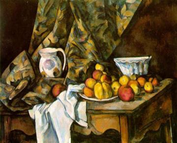 Still Life with Flower Holder Artwork by Paul Cezanne