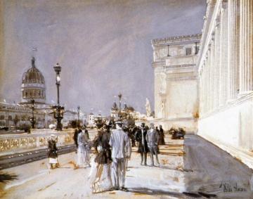 World's Fair, Chicago Artwork by Frederick Childe Hassam