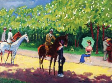 The Avenue Des Acacias Artwork by Kees Van Dongen