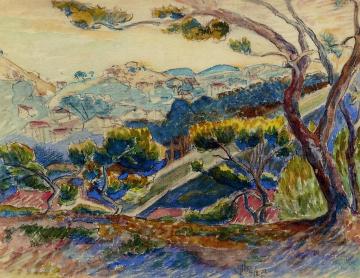 Landscape Artwork by Henri Edmond Cross