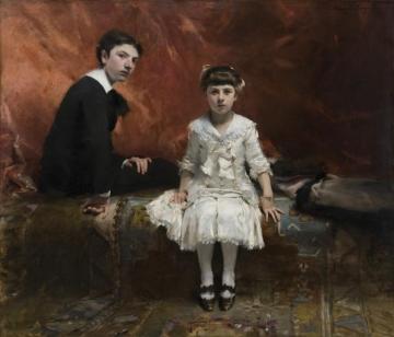 Edouard And Marie-louise Pailleron Artwork by John Singer Sargent