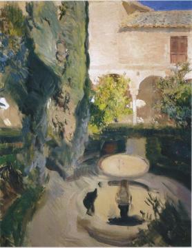 Garden of Lindaraja Artwork by Joaquin Sorolla y Bastida