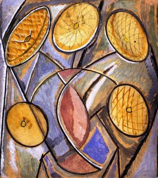 Design For A Firescreen Artwork by Duncan Grant