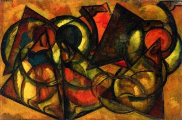 Caravan Artwork by Alexander Nikolaevich Volkov