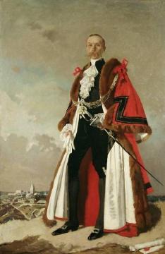 Ernest Egbert Blyth, last Mayor and first Lord Mayor of Norwich Artwork by Sir William Orpen