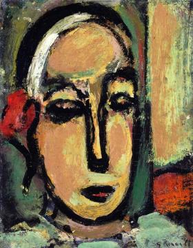 Pierrot Artwork by Georges Rouault
