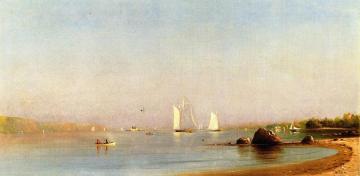 Palisades Of The Hudson River Artwork by Francis Augustus Silva