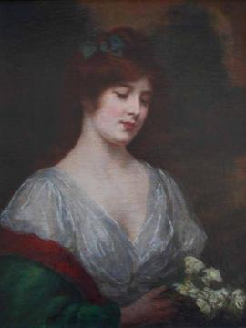 Portrait Of A Girl Artwork by Abbey Altson