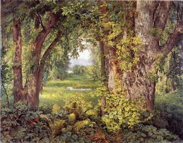 Into The Woods Artwork by William Trost Richards