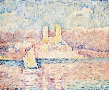Cap d'Antibes Artwork by Paul Signac