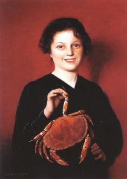 Delightful With Sauce Artwork by Charles Spencelayh