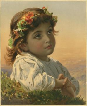 Dreaming Daisy Artwork by Sophie Anderson
