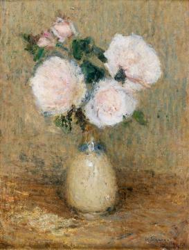 Roses Of Gerberoy Artwork by Henri Le Sidaner