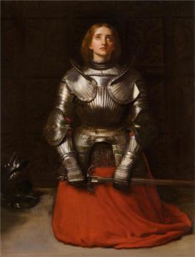 Joan Of Arc Artwork by Sir John Everett Millais