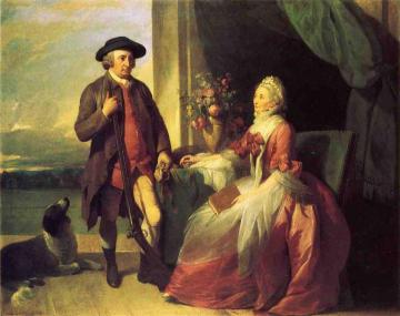 Mr. Robert Grafton And Mrs. Mary Partridge Wells Grafton Artwork by Benjamin West