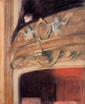 The Box at the Opera Artwork by Edgar Degas