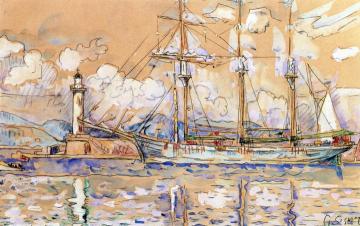 Saint Tropez Artwork by Paul Signac