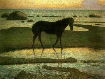 Horse At The Beach Artwork by Nils Kreuger