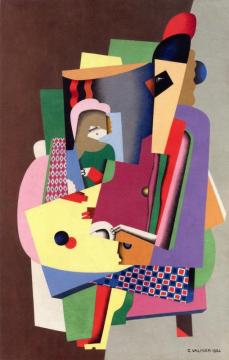 The Piano Lesson Artwork by Georges Valmier