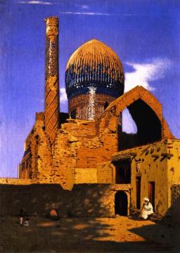Mausoleum Of Gur-emir, Samarkand Artwork by Vasily Vasilevich Vereshchagin