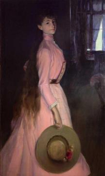 Portrait Of Donna Olga Caracciolo Dei Duchi Di Castelluccio Artwork by Jacques Emile Blanche