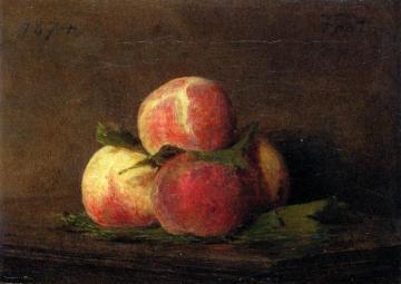 Peaches Artwork by Henri Fantin-Latour