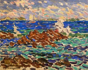 Seascape Artwork by Maurice Prendergast