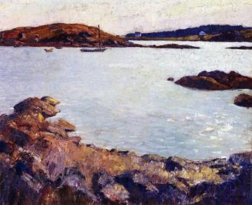 Maine Seascape Artwork by Newell Convers (N.C.) Wyeth