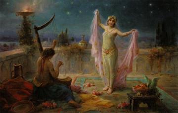 Moonlight Serenade Artwork by Hans Zatzka