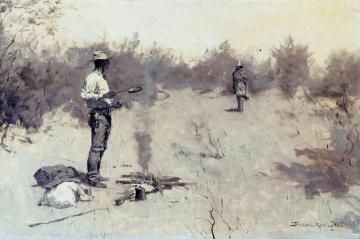 Hello, Jose! Artwork by Frederic Remington