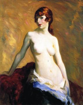 The Young Girl Artwork by Robert Henri