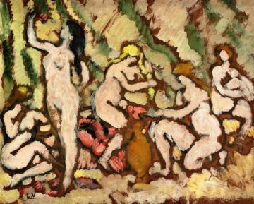 Bathers Artwork by Louis Valtat
