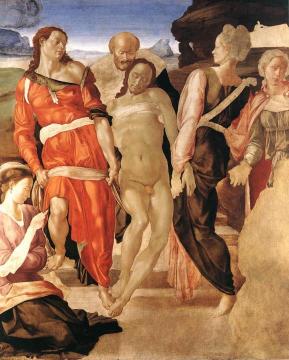 Entombment Artwork by Michelangelo Buonarroti