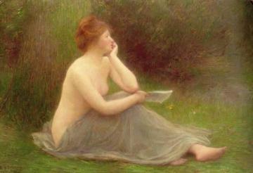 Untitled Artwork by Louis-Joseph-Raphael Collin