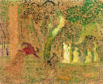 Theater Scene (The Prodigal Son?) Artwork by Edouard Vuillard