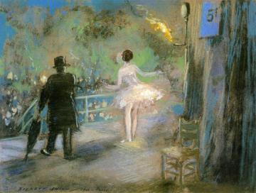 Paris Exposition Artwork by Everett Shinn