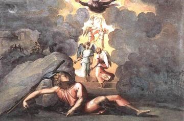 Jacob's Dream (Loggia on the second floor, Palazzi Pontifici, Vatican) Artwork by Raphael