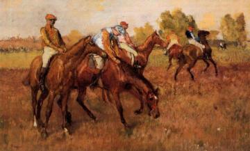 Before The Race Artwork by Edgar Degas