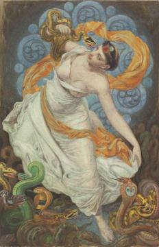 Bhanavar the Beautiful Artwork by Anthony Frederick Sandys