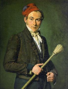 The Scene Painter Troels Lund Artwork by Christian Albrecht Jensen