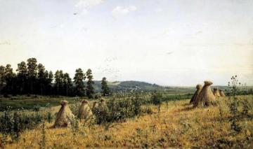 Landscape In The Polesie Artwork by Ivan Ivanovich Shishkin
